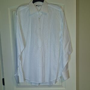 Bachrach Elegant White Dress Shirt